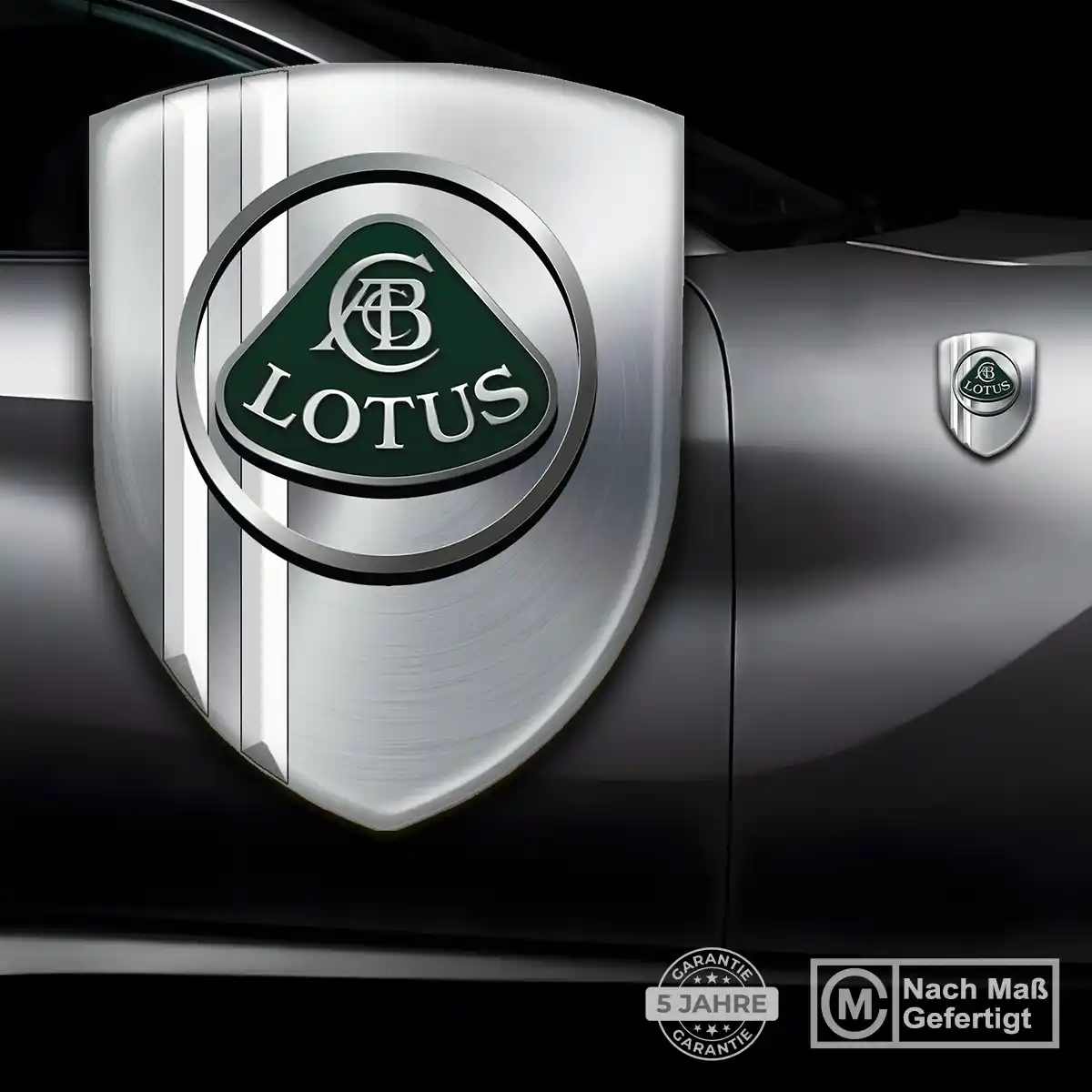 Lotus 3D Gel Aufkleber Luxus-Edition