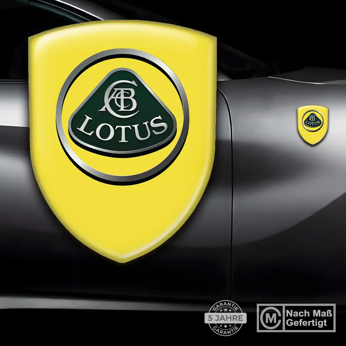Lotus 3D Gel Aufkleber Markenedition