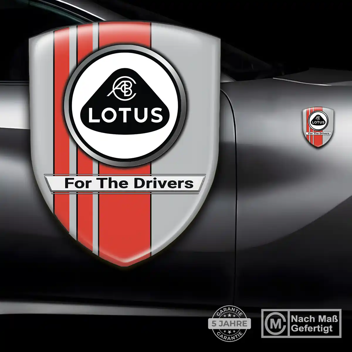 Lotus 3D Gel Aufkleber Silikon Anspruchsvolles Design