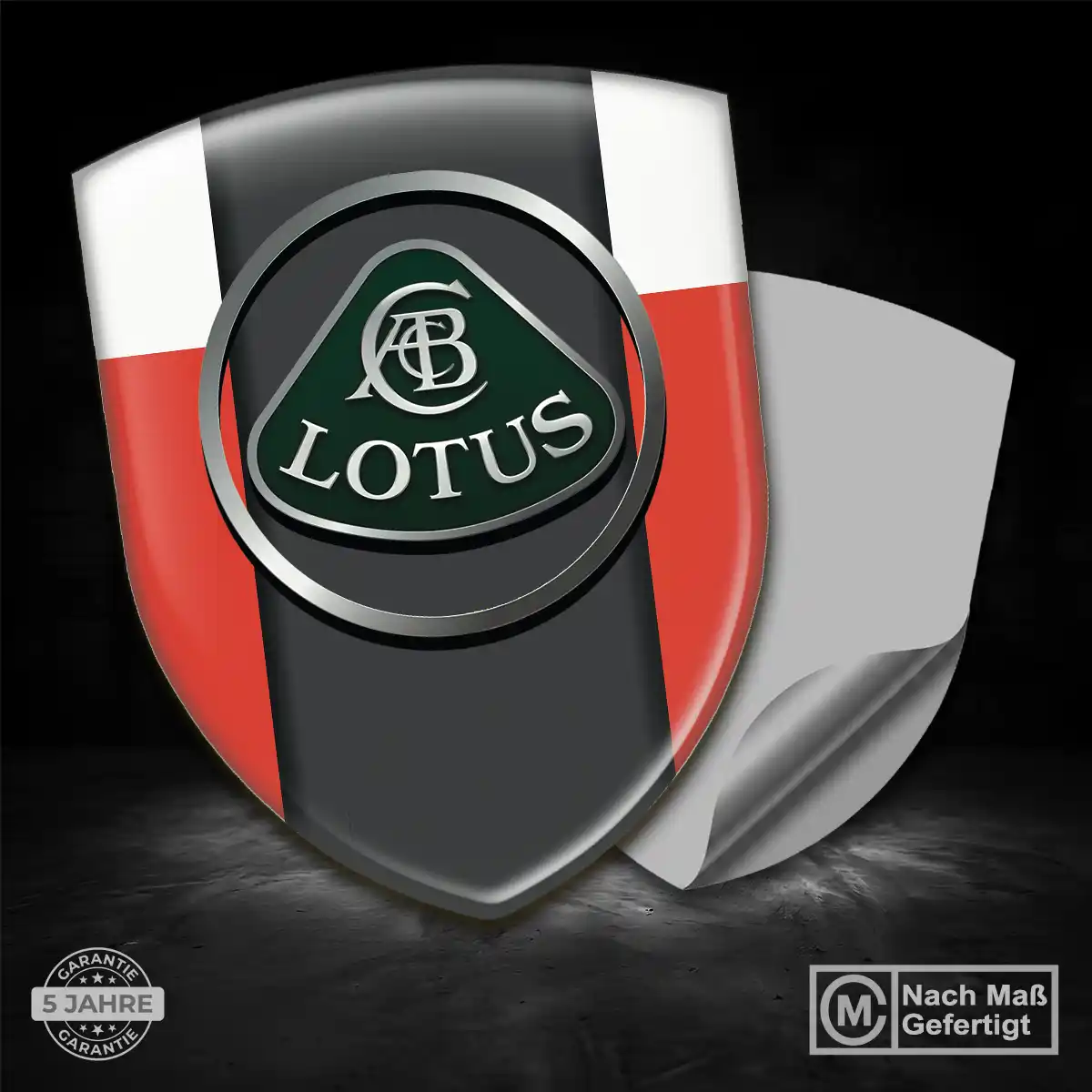 Lotus 3D Gel Aufkleber Silikon Auto Interieurdesign