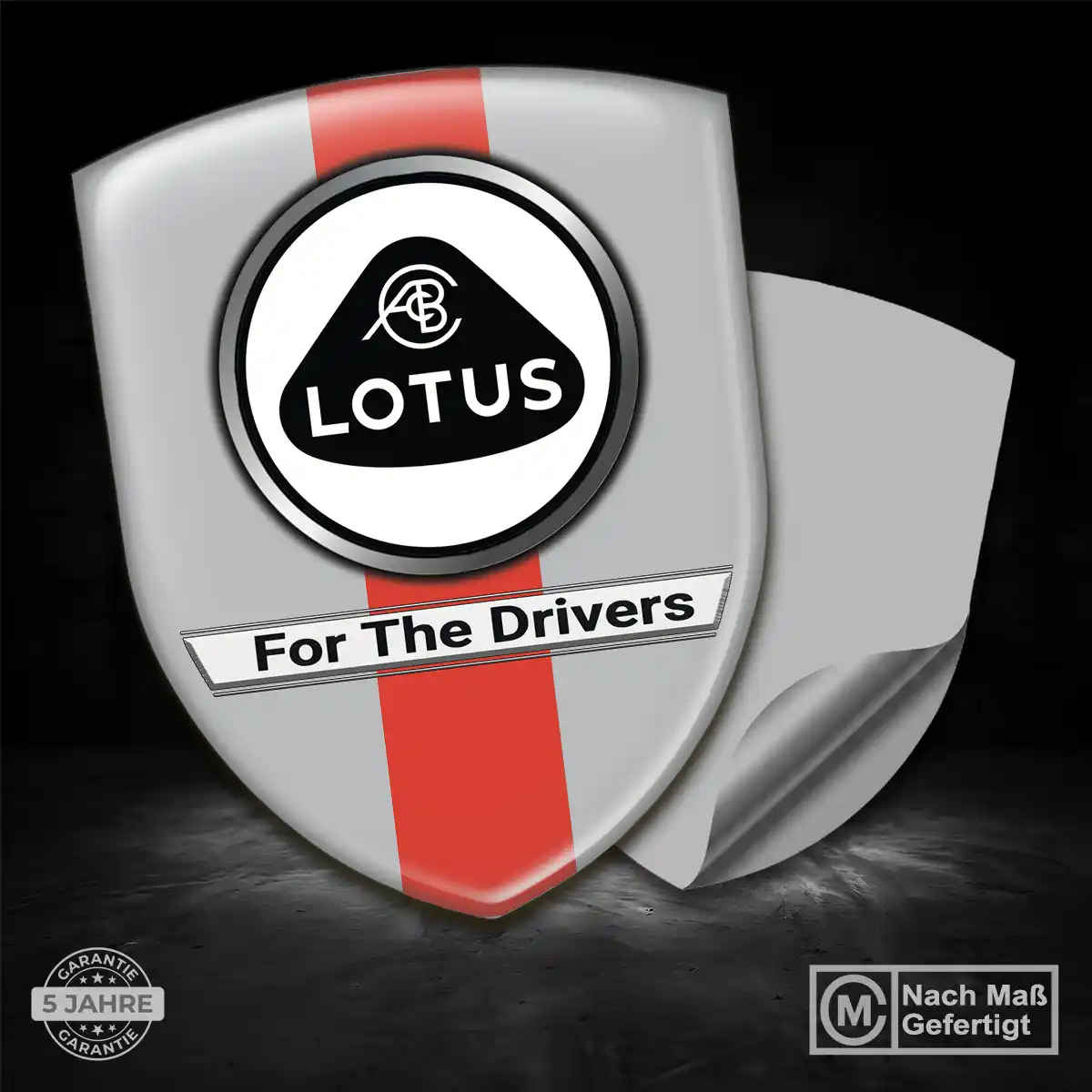 Lotus 3D Gel Aufkleber Silikon Auto Limitierte Auflage