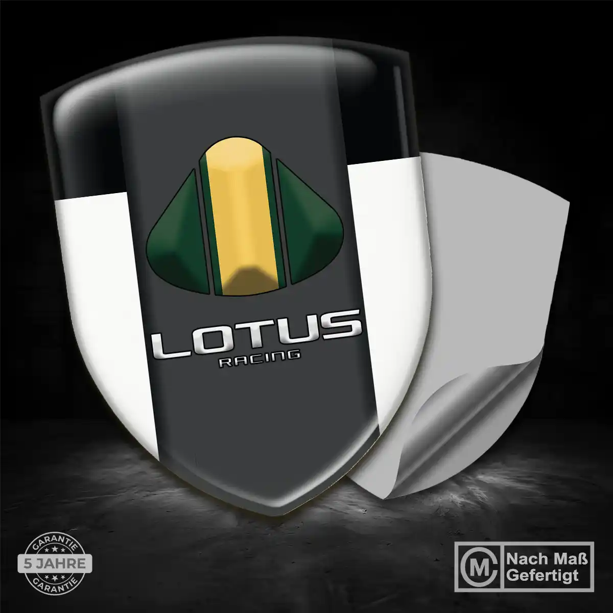 Lotus 3D Gel Aufkleber Silikon Auto Luxus-Edition