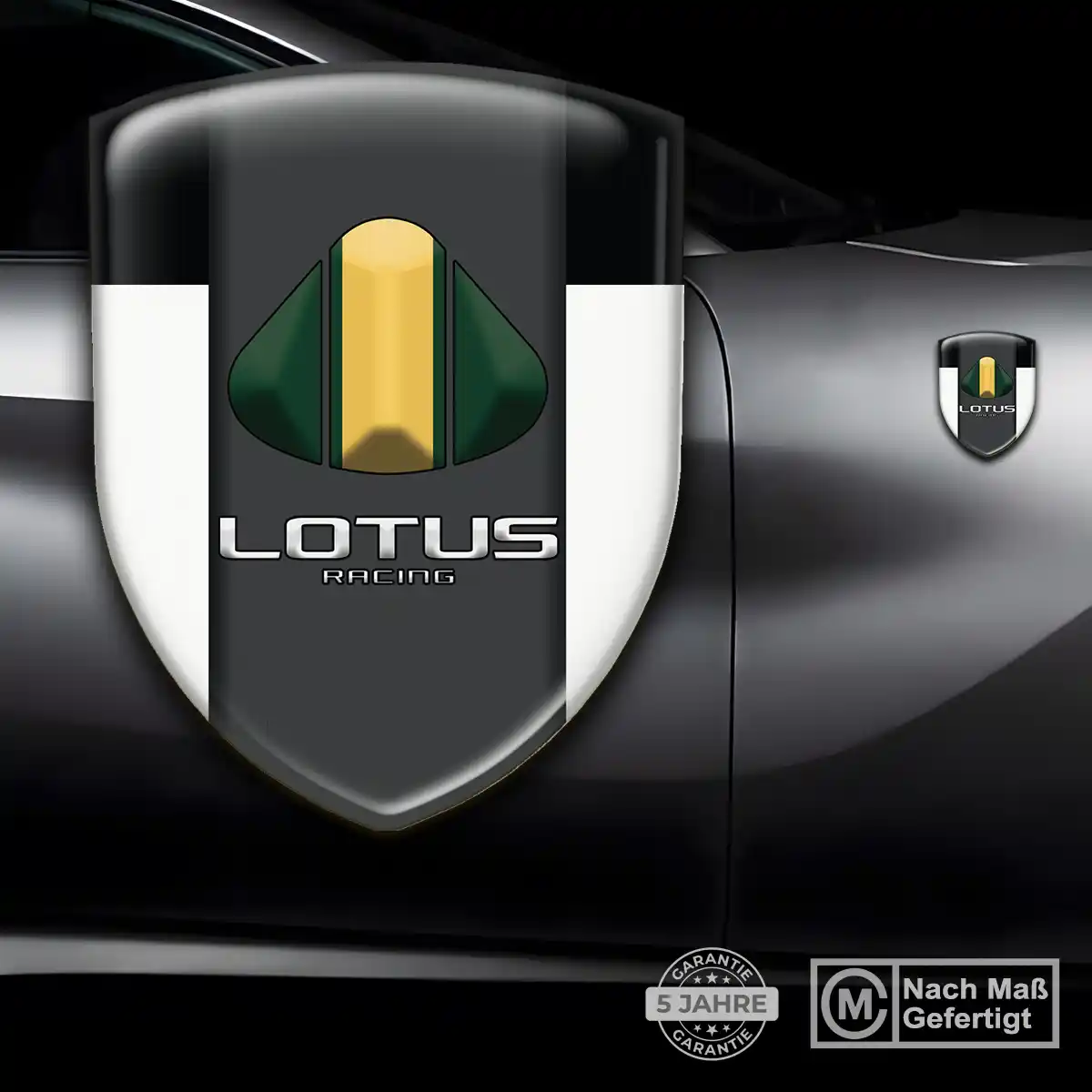 Lotus 3D Gel Aufkleber Silikon Auto Luxus-Edition