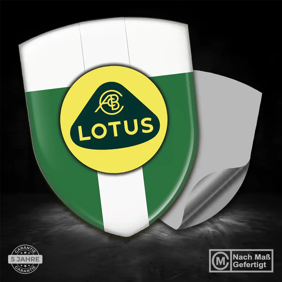 Lotus 3D Gel Aufkleber Silikon Auto Premium-Edition