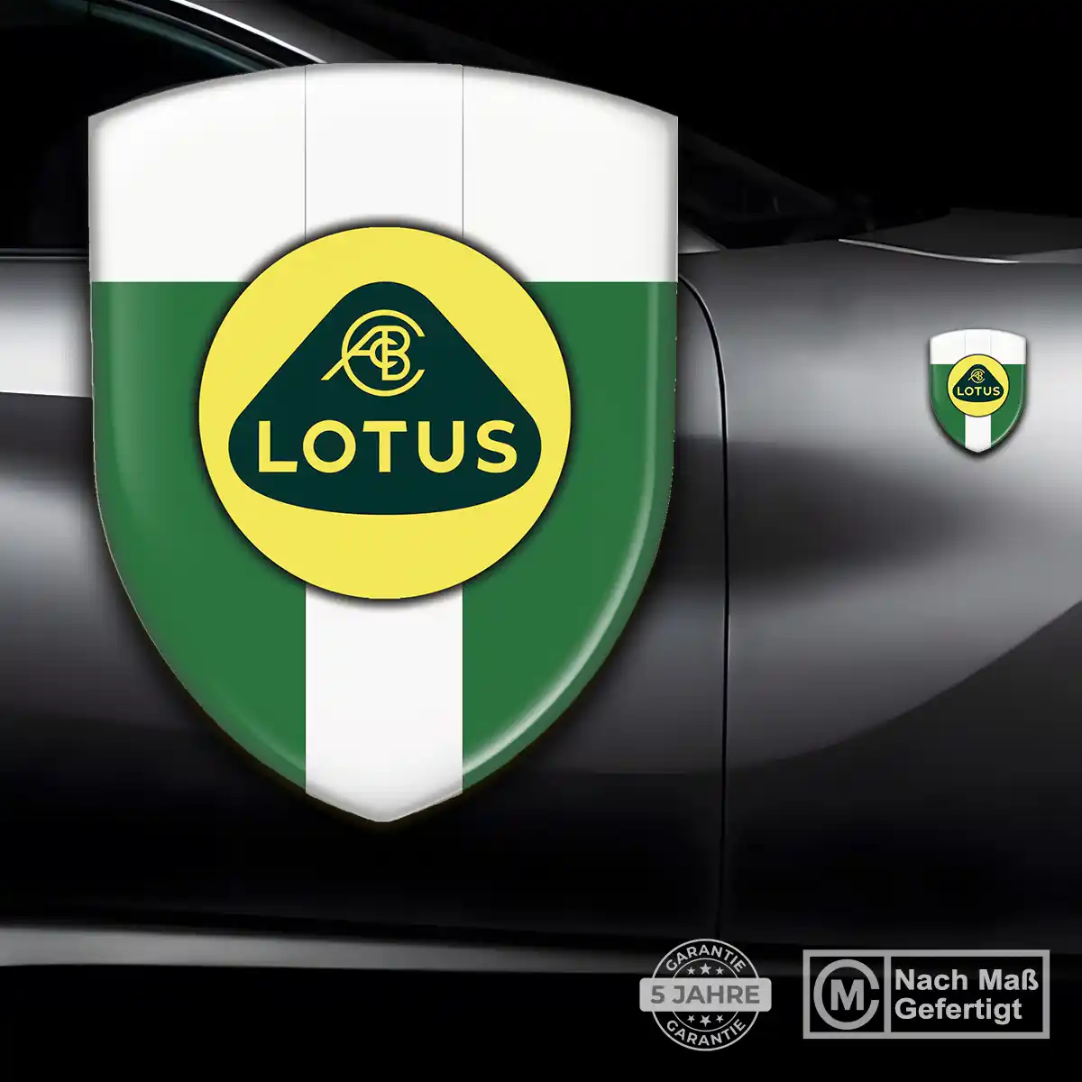Lotus 3D Gel Aufkleber Silikon Auto Premium-Edition