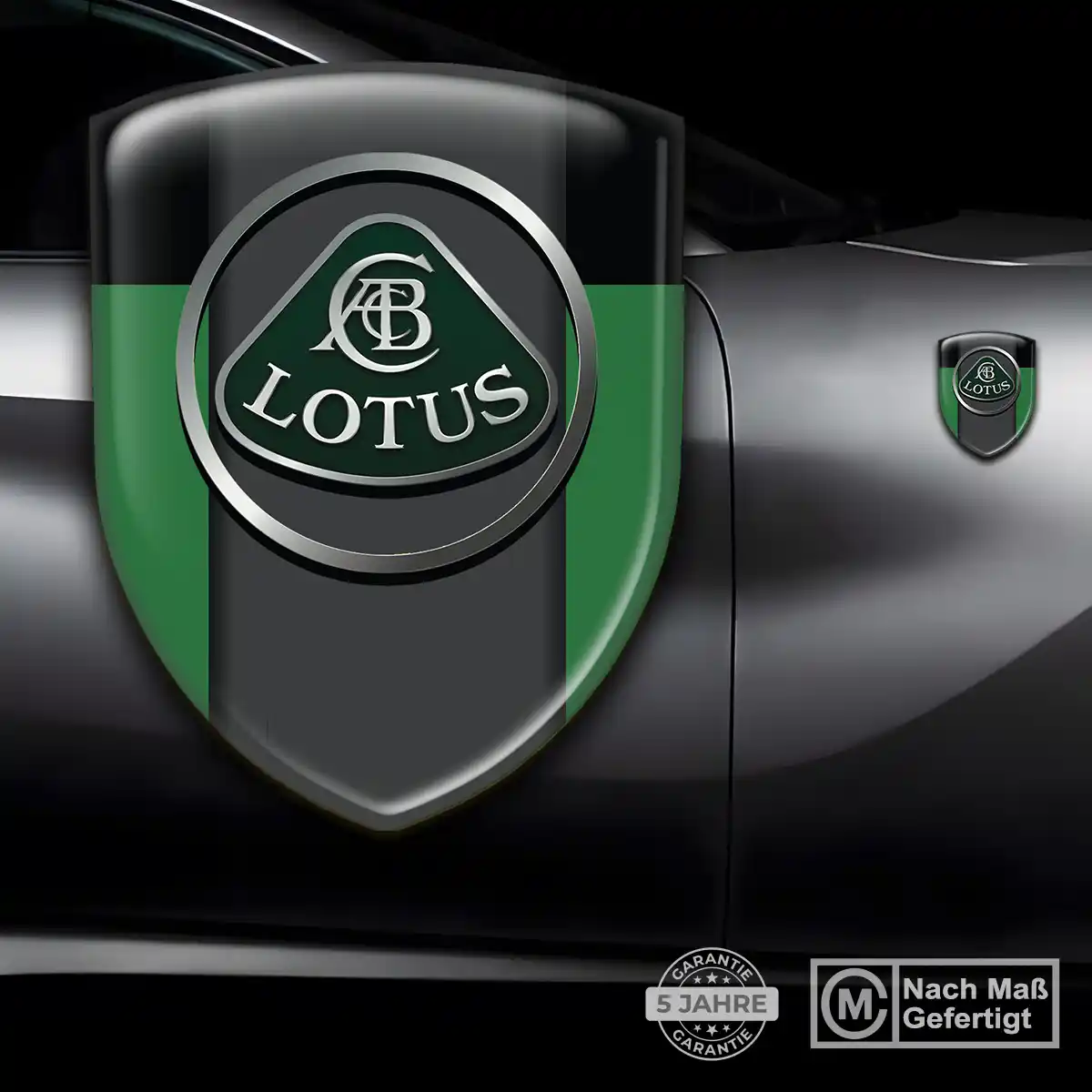 Lotus 3D Gel Aufkleber Silikon Auto Premiumqualität