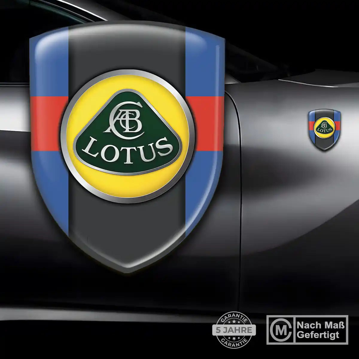 Lotus 3D Gel Aufkleber Silikon Hochwertiges Harz