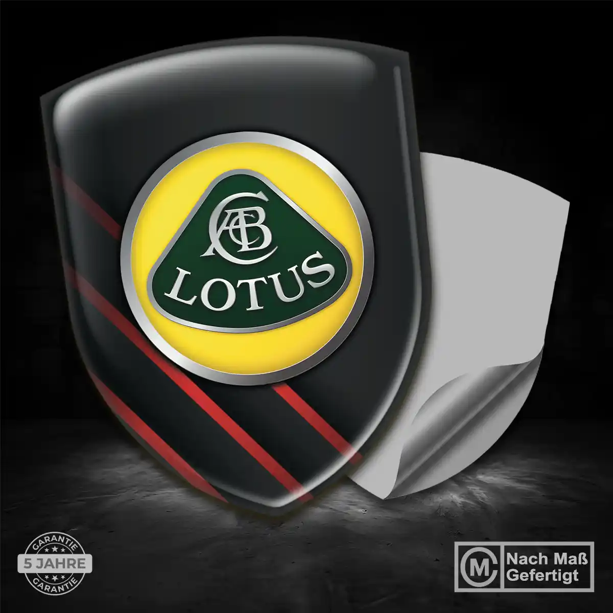 Lotus 3D Gel Aufkleber Silikon Interieurdesign