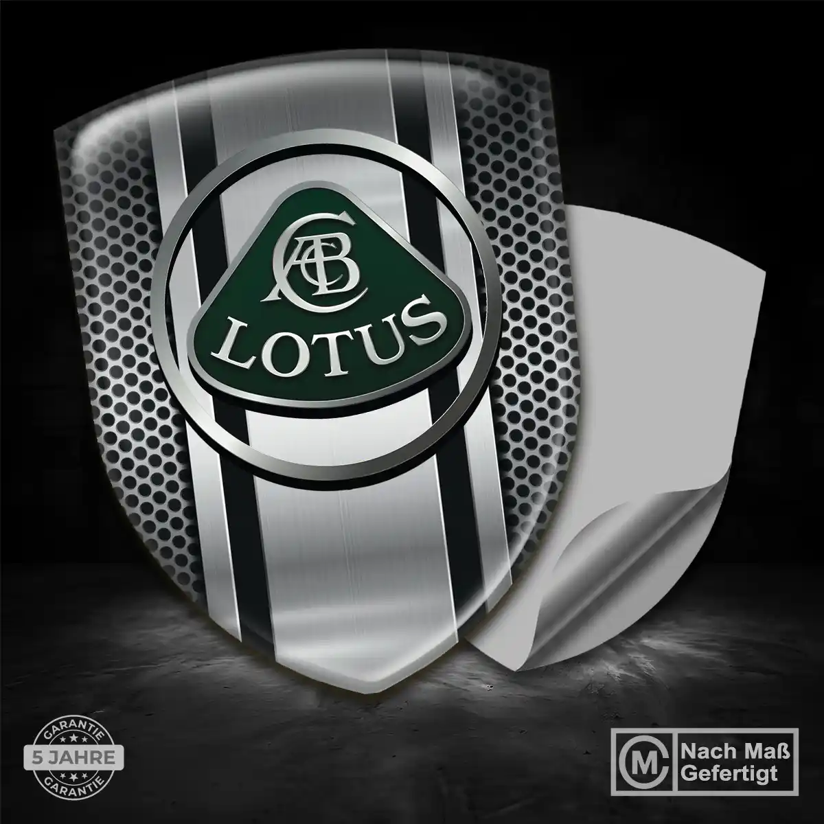 Lotus 3D Gel Aufkleber Silikon Luxus-Edition