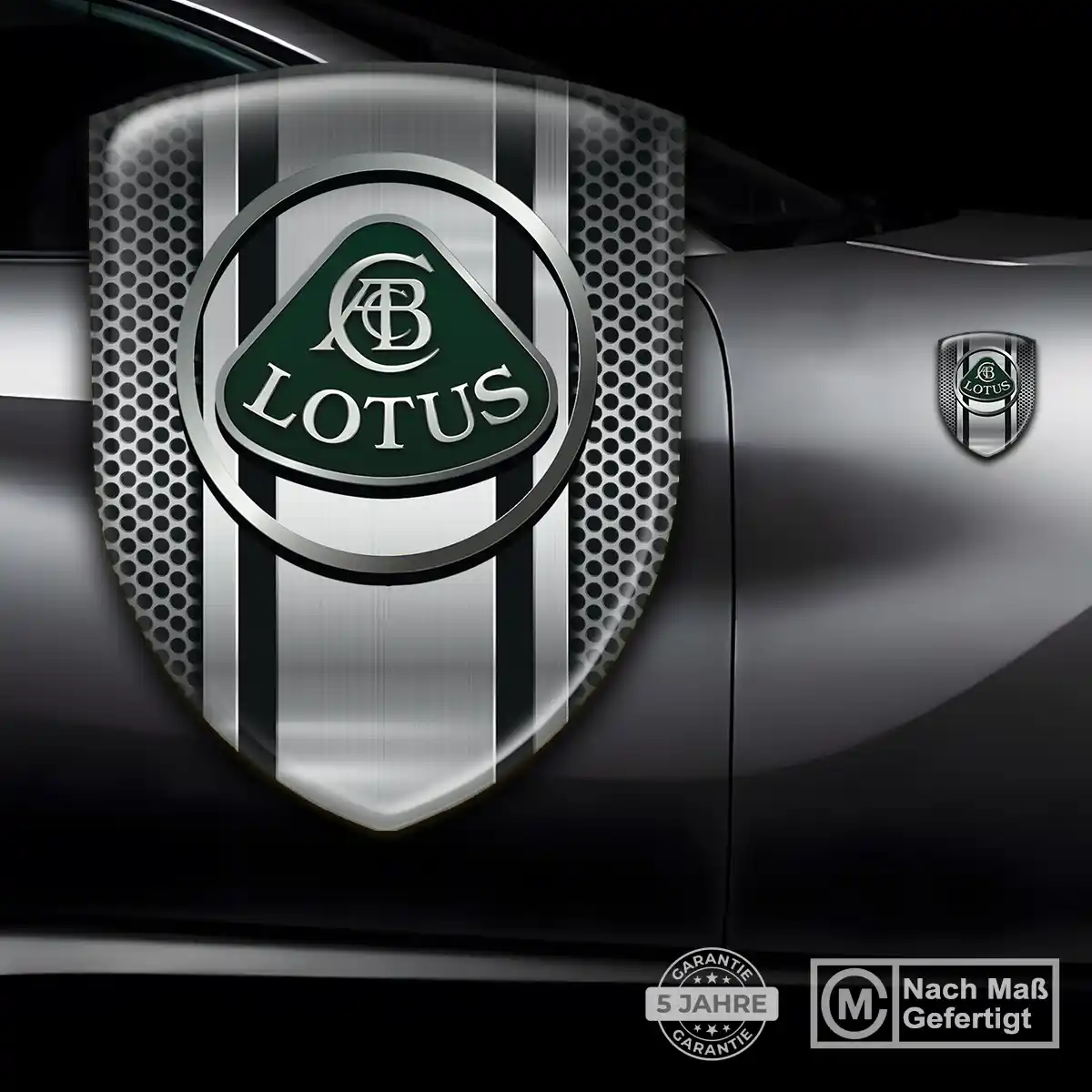 Lotus 3D Gel Aufkleber Silikon Luxus-Edition