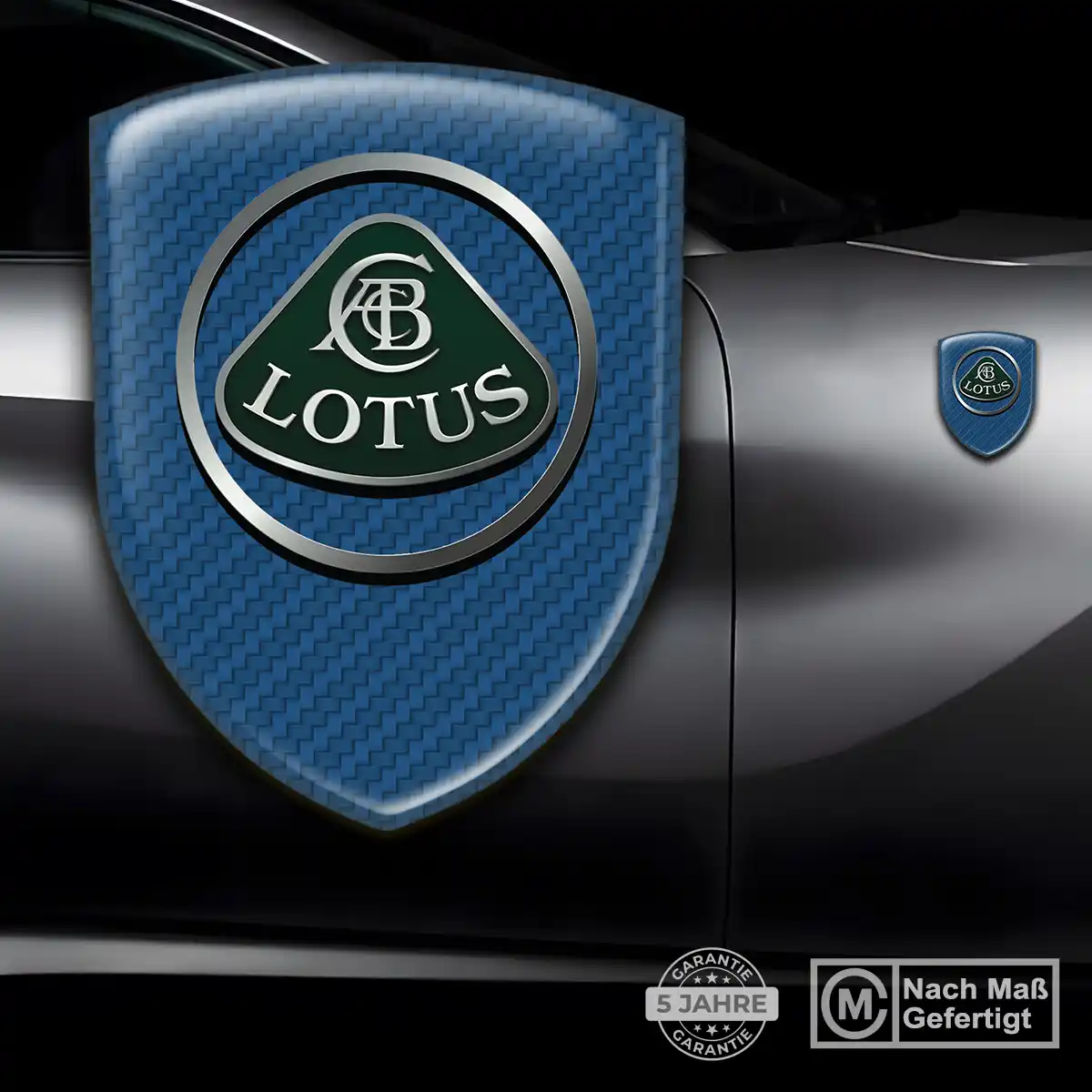 Lotus 3D Gel Aufkleber Silikon Premium-Edition