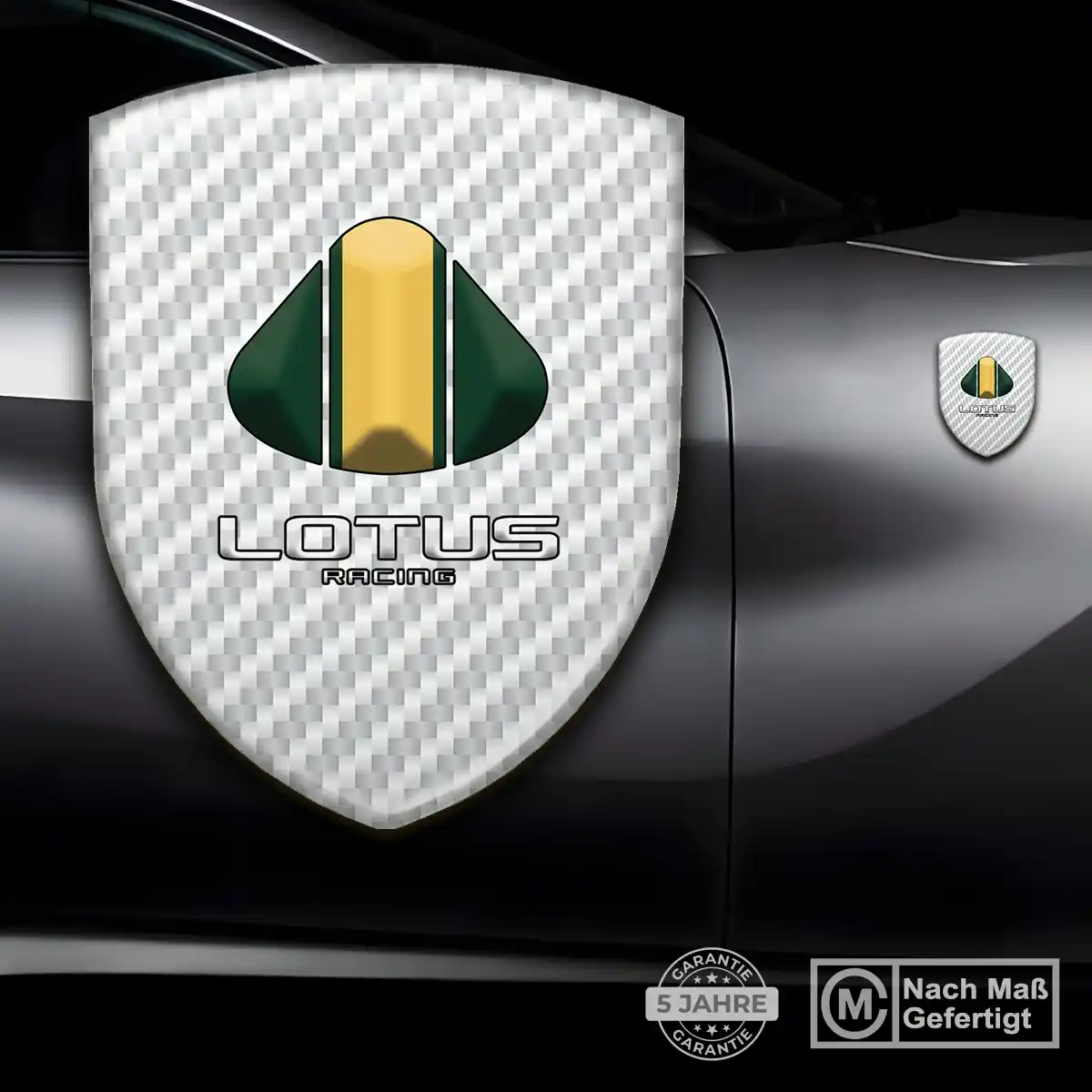 Lotus 3D Gel Aufkleber Wappen Anspruchsvolles Design