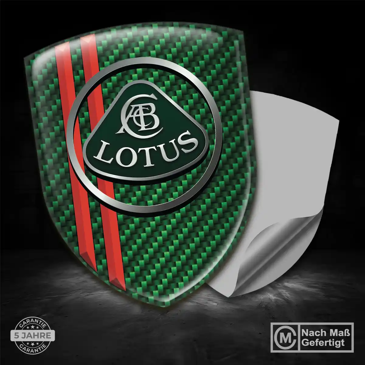 Lotus 3D Gel Aufkleber Wappen Auto Hohe Qualität