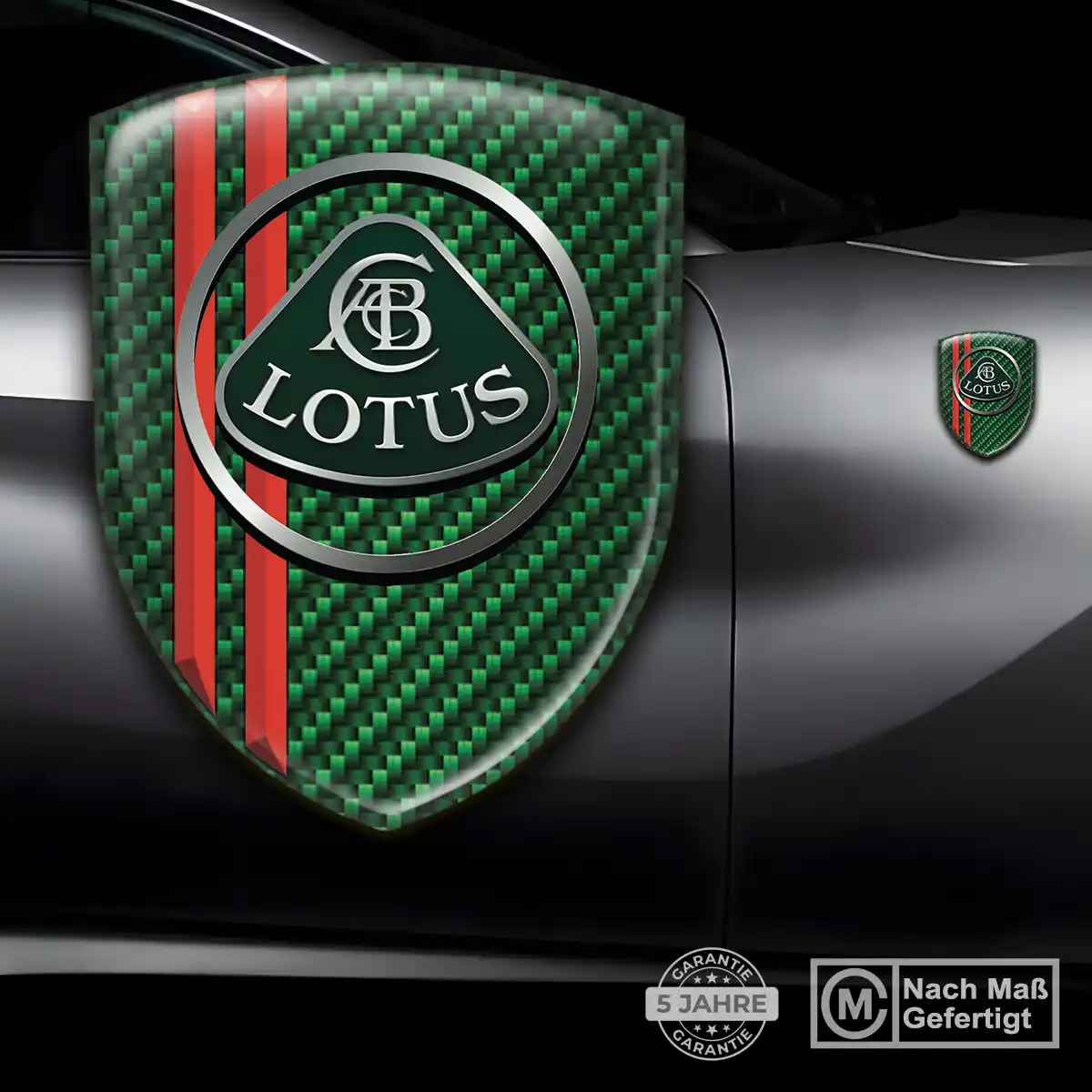 Lotus 3D Gel Aufkleber Wappen Auto Hohe Qualität