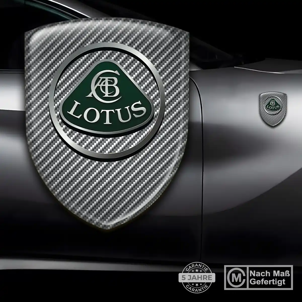 Lotus 3D Gel Aufkleber Wappen Auto Limitierte Auflage