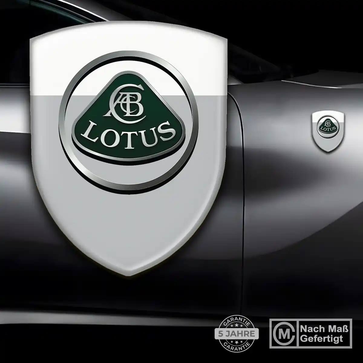 Lotus 3D Gel Aufkleber Wappen Auto Stilvolles Design