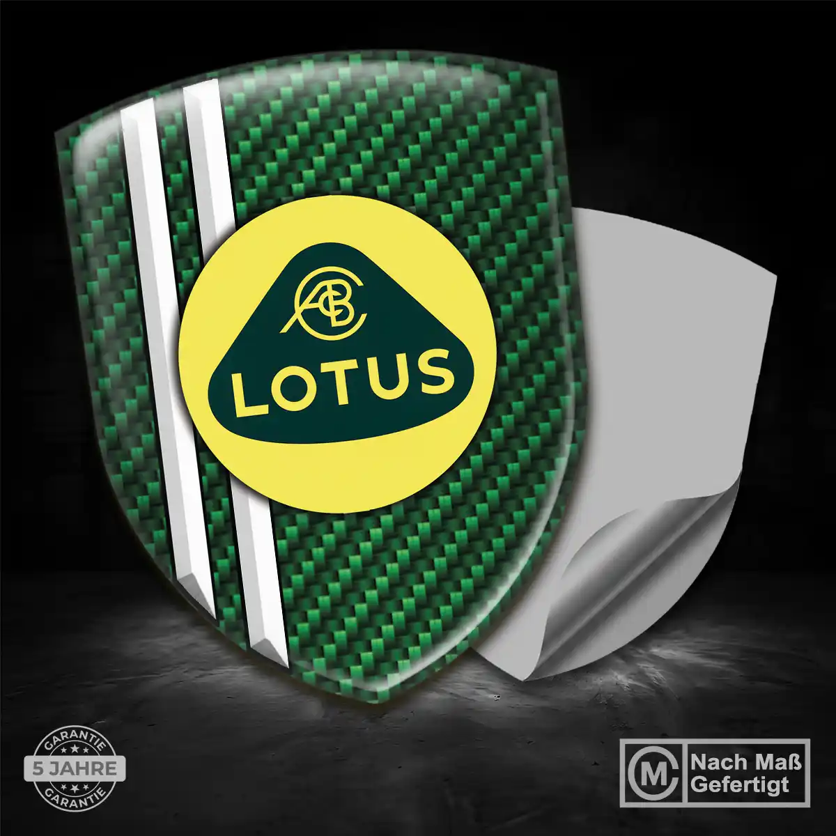 Lotus 3D Gel Aufkleber Wappen Exterieurdesign