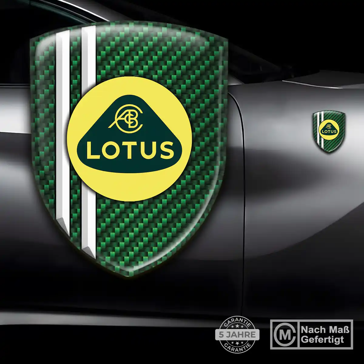 Lotus 3D Gel Aufkleber Wappen Exterieurdesign