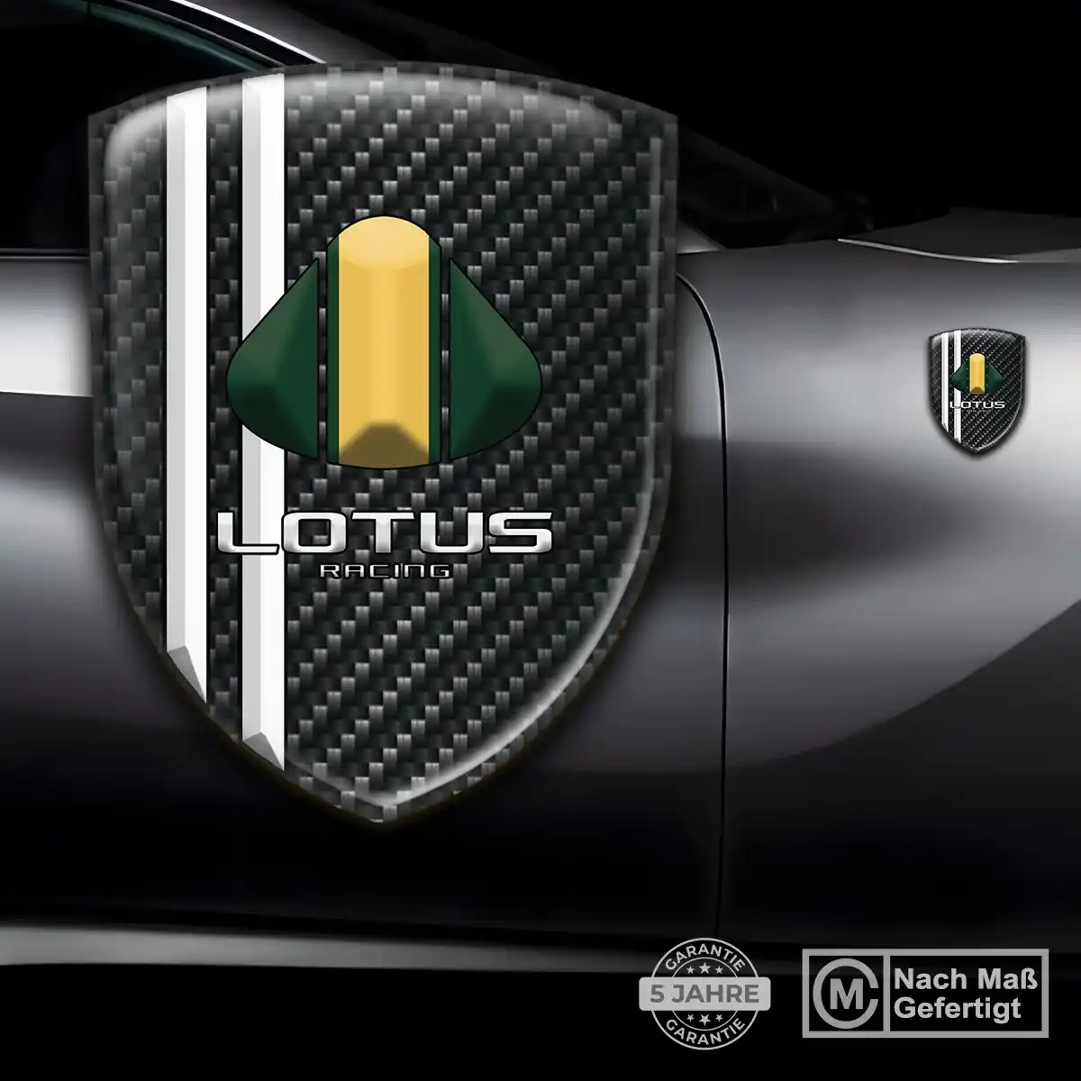 Lotus 3D Gel Aufkleber Wappen Hohe Qualität