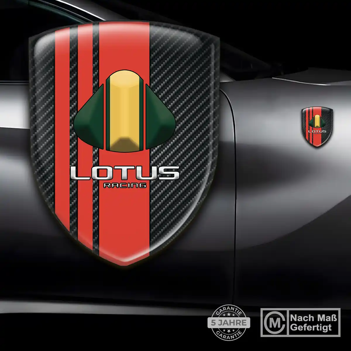 Lotus Aufkleber 3D Gel Emblem Anspruchsvolles Design