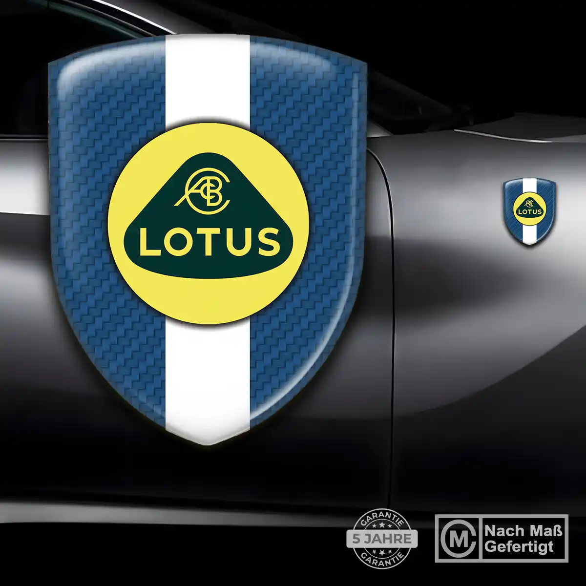Lotus Aufkleber 3D Gel Emblem Auto Elegantes Design