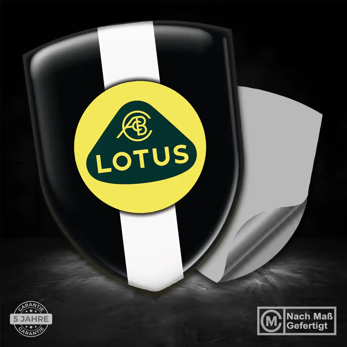 Lotus Aufkleber 3D Gel Emblem Auto Interieurdesign