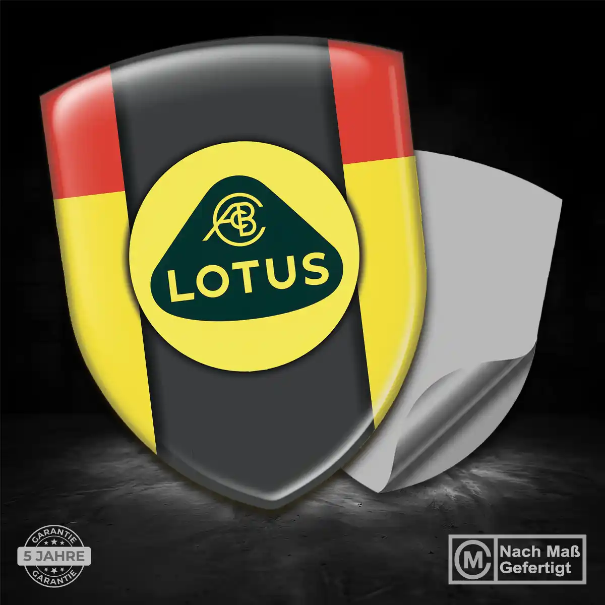 Lotus Aufkleber 3D Gel Emblem Auto Limitierte Auflage