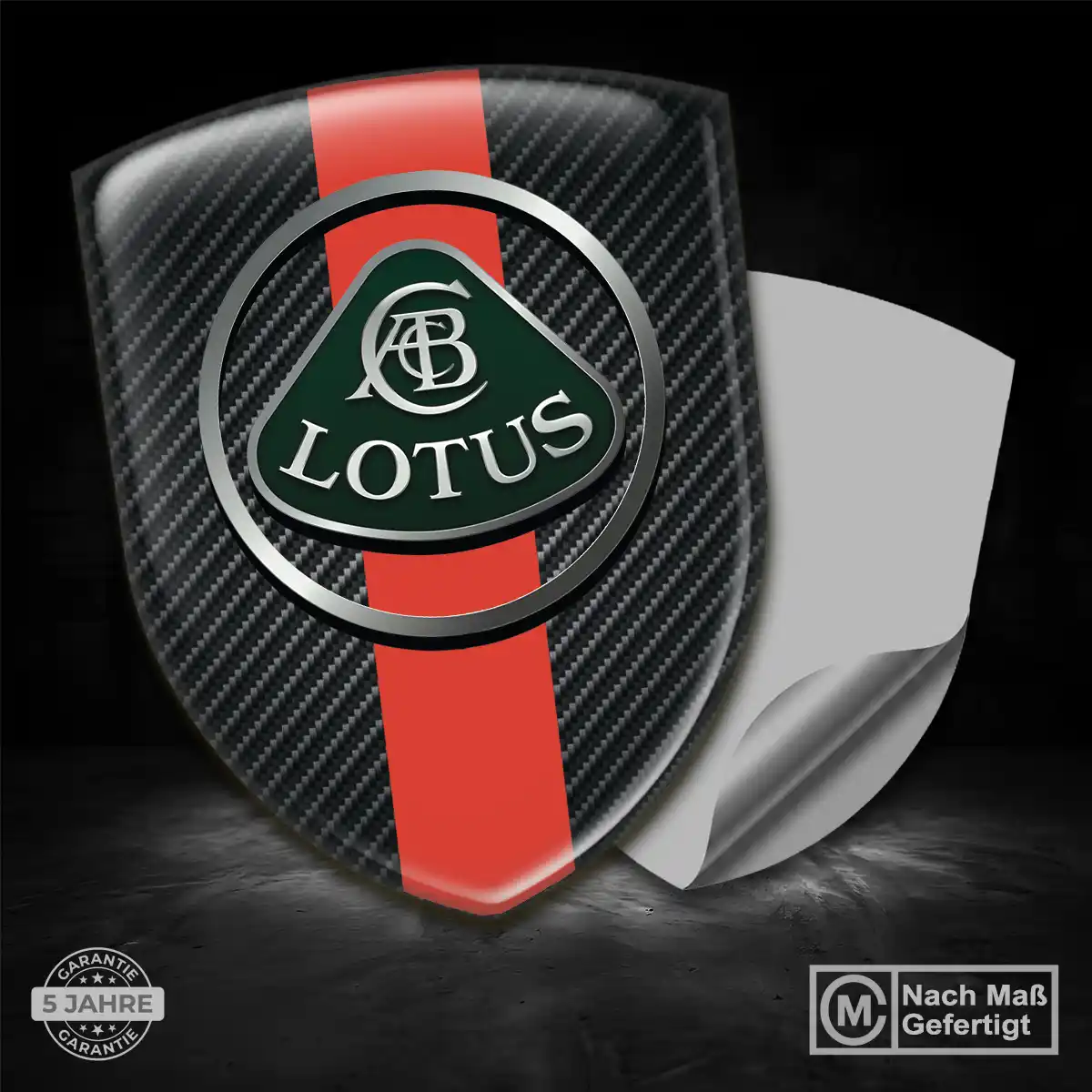 Lotus Aufkleber 3D Gel Emblem Auto Luxus-Edition