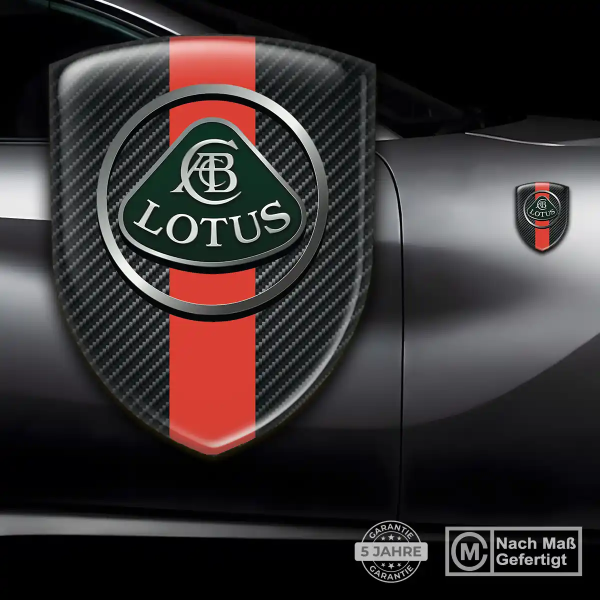 Lotus Aufkleber 3D Gel Emblem Auto Luxus-Edition