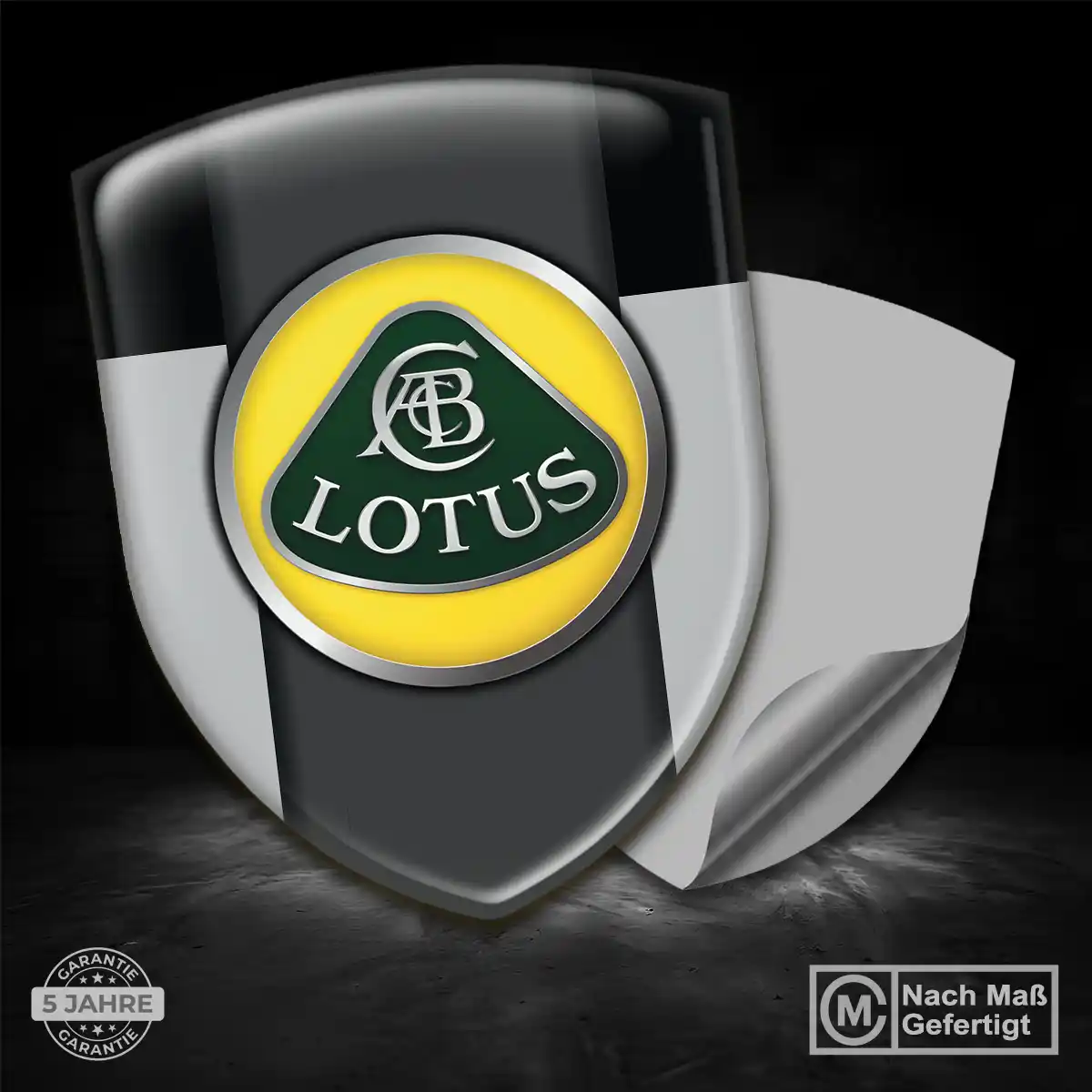 Lotus Aufkleber 3D Gel Emblem Auto Markenedition