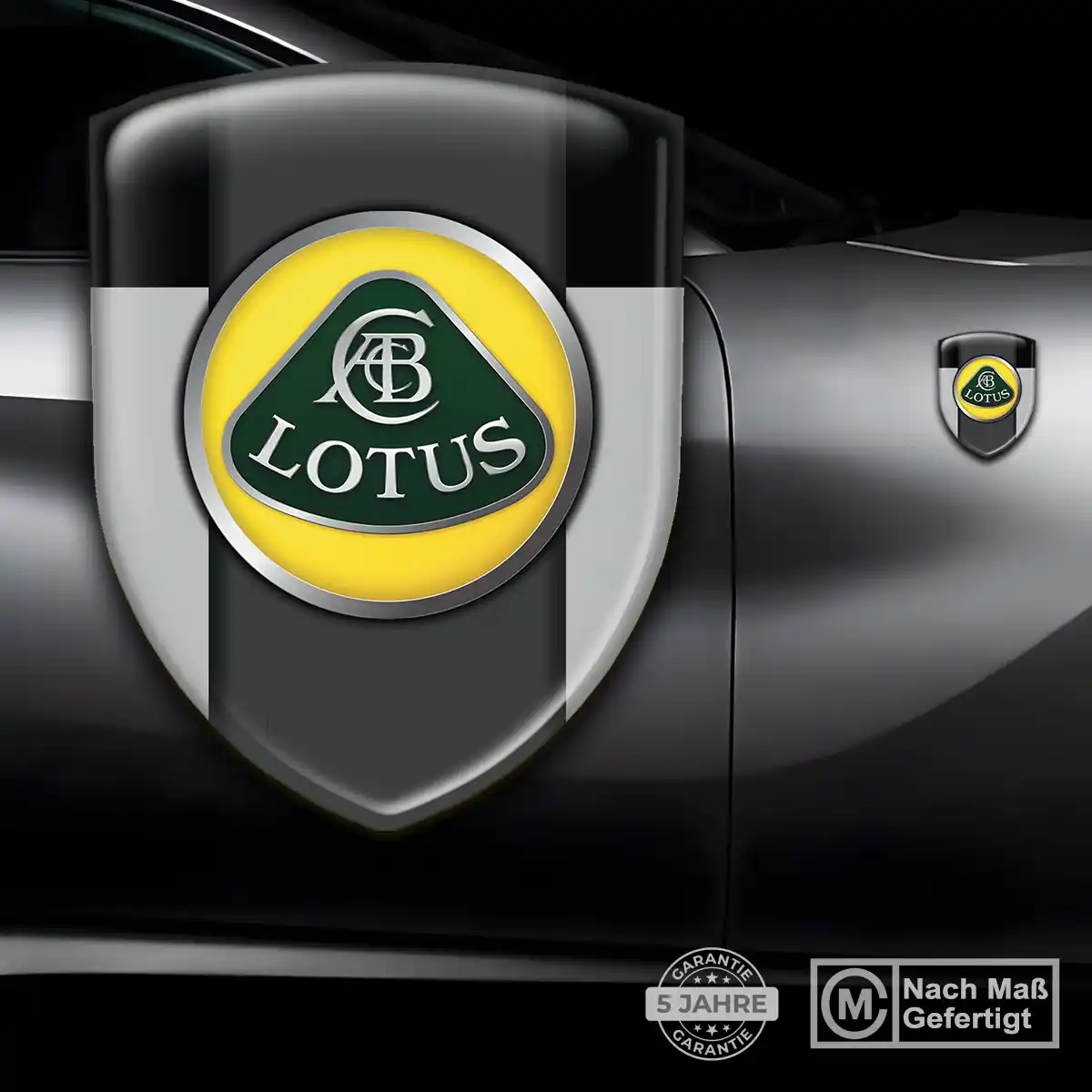 Lotus Aufkleber 3D Gel Emblem Auto Markenedition