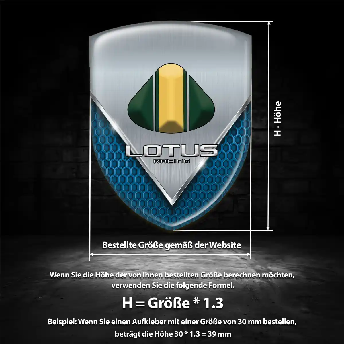 Lotus Aufkleber 3D Gel Emblem Auto Stilvolles Design