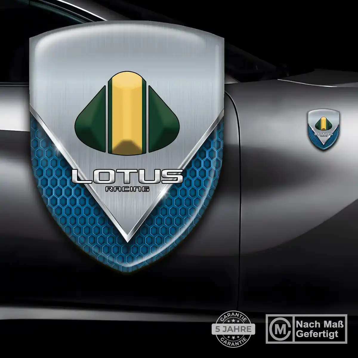 Lotus Aufkleber 3D Gel Emblem Auto Stilvolles Design