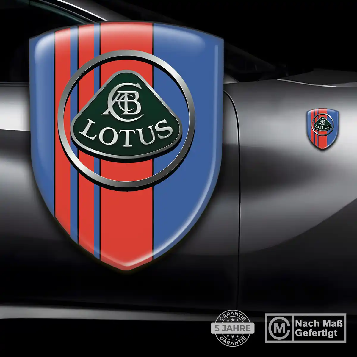 Lotus Aufkleber 3D Gel Emblem Auto Tuningfahrzeug