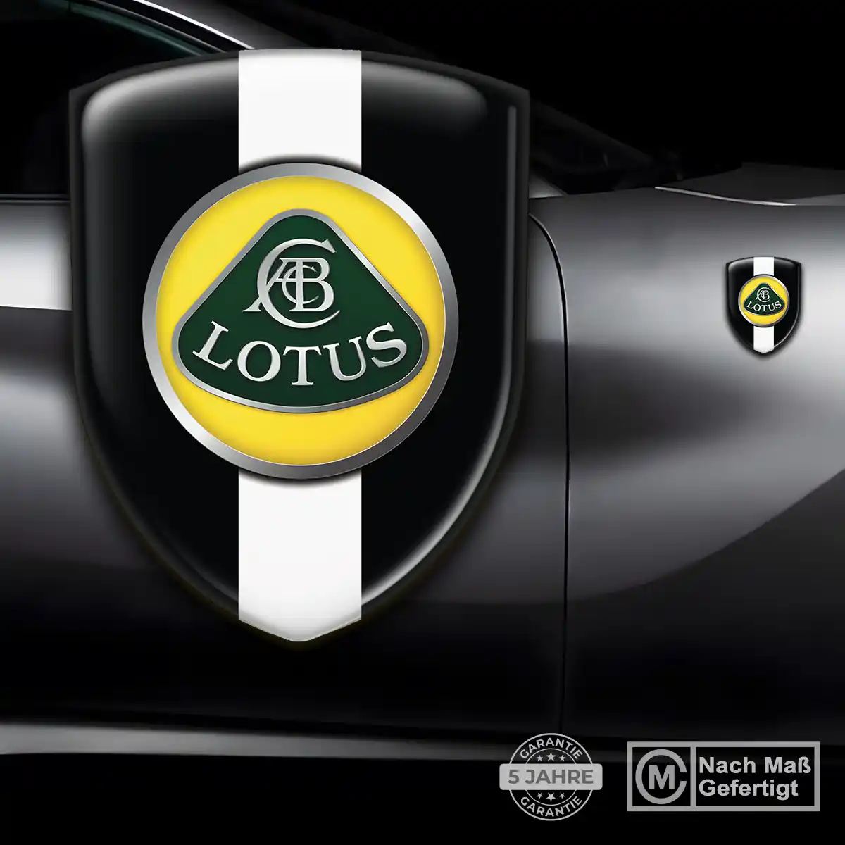 Lotus Aufkleber 3D Gel Emblem Erstklassige Qualität