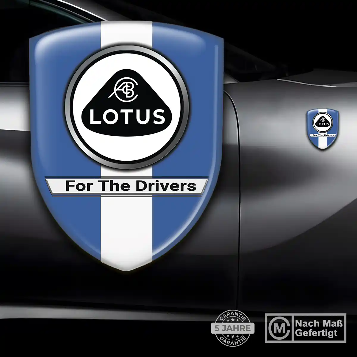 Lotus Aufkleber 3D Gel Emblem Interieurdesign