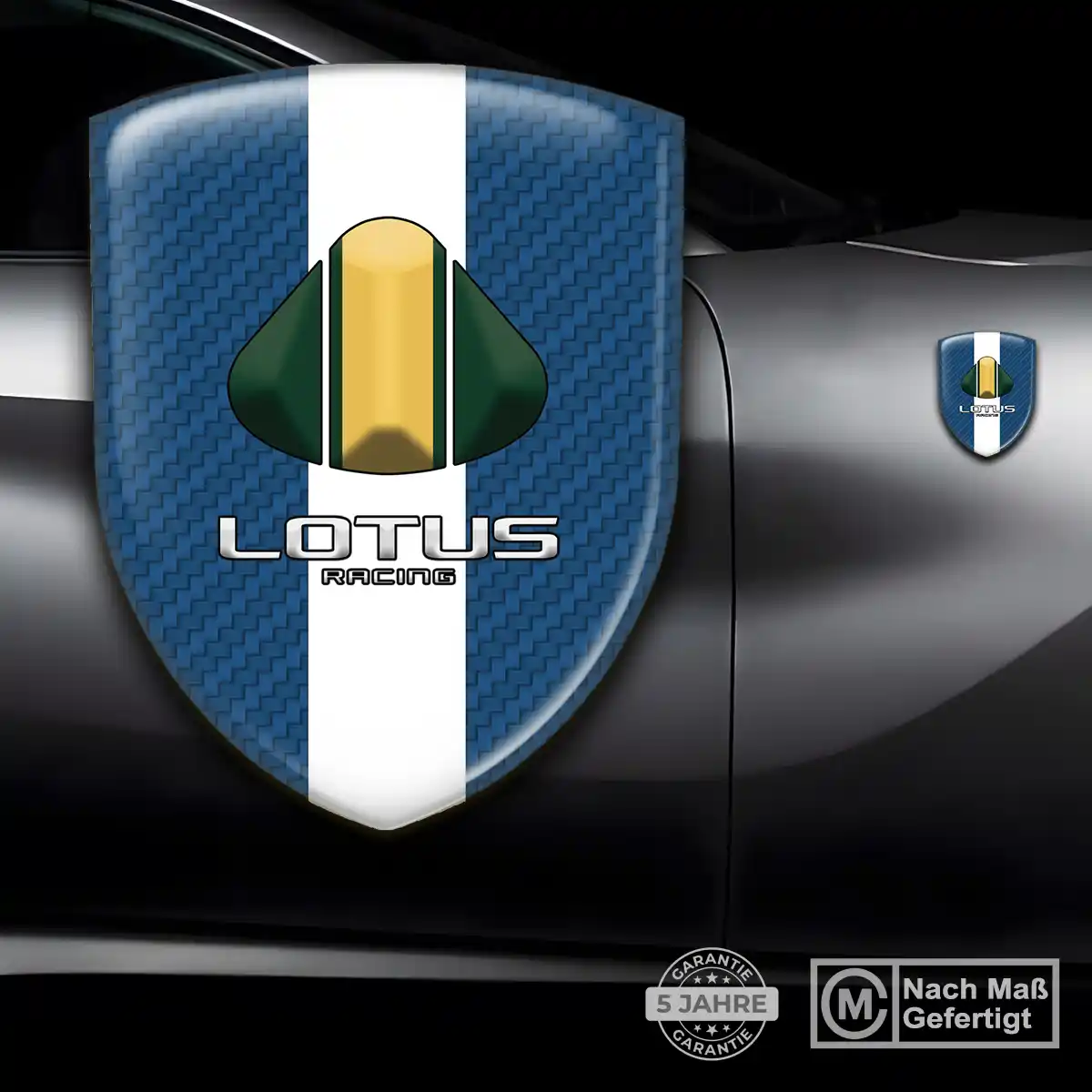 Lotus Aufkleber 3D Gel Emblem Limitierte Auflage
