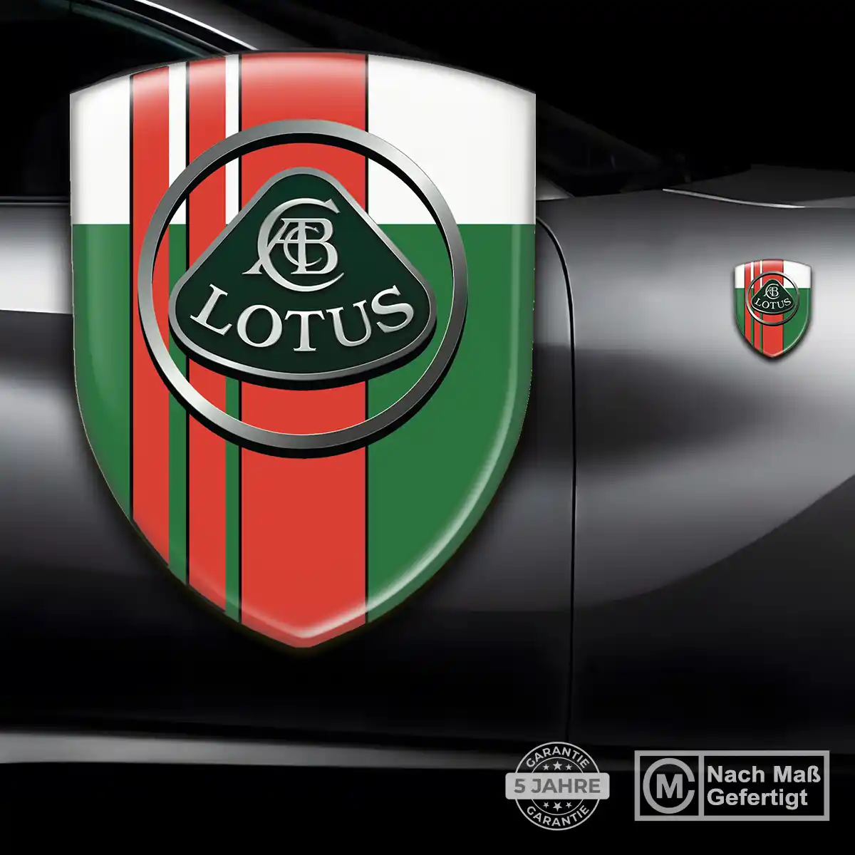 Lotus Aufkleber 3D Gel Emblem Luxus-Edition