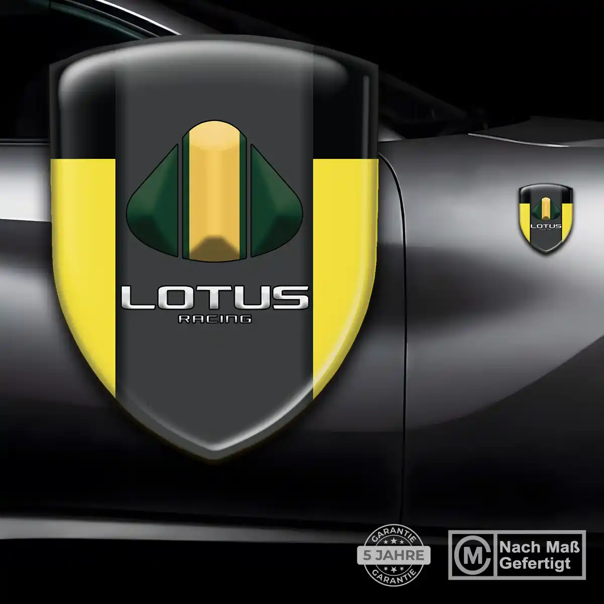 Lotus Aufkleber 3D Gel Emblem Premium-Edition