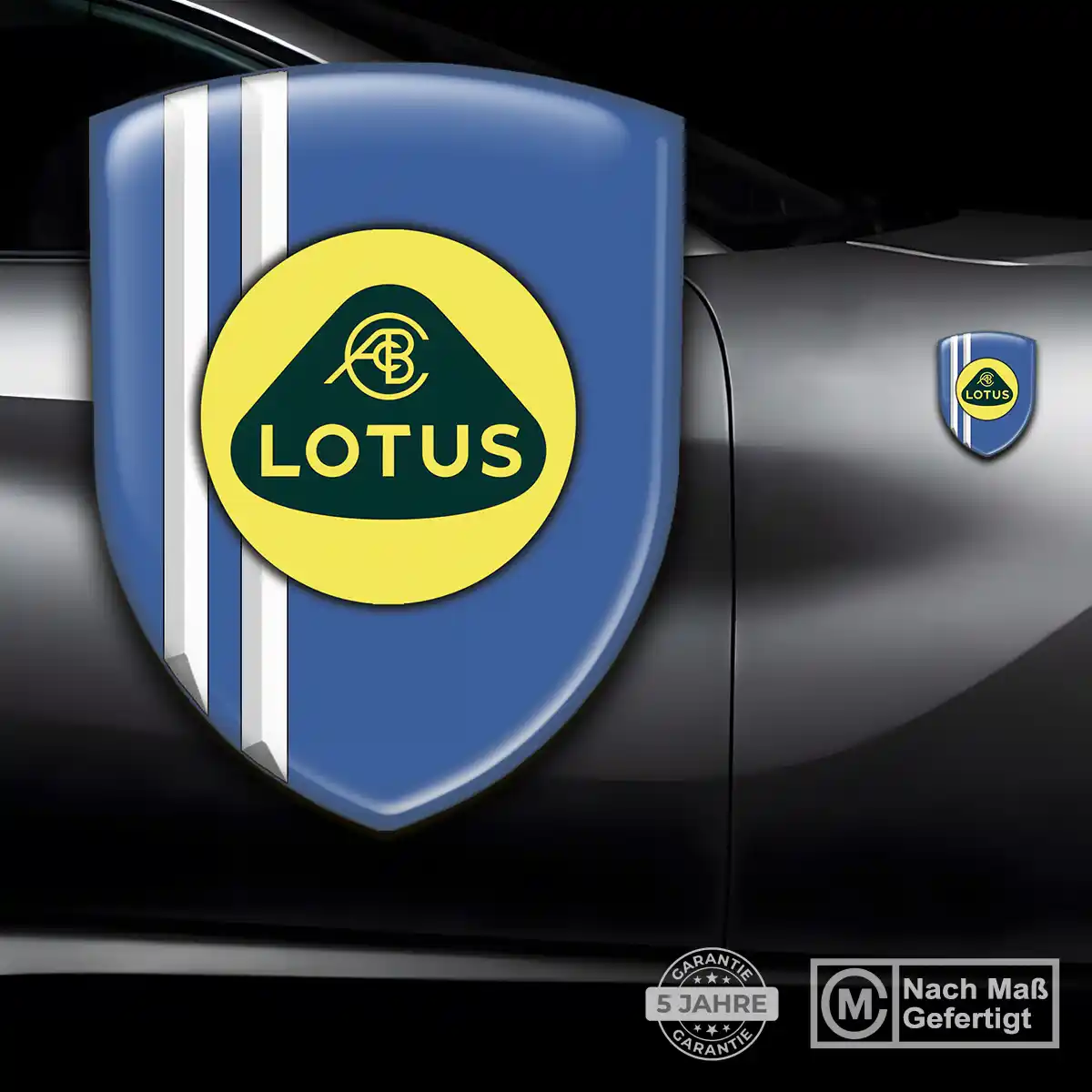 Lotus Aufkleber 3D Gel Emblem Premiumqualität