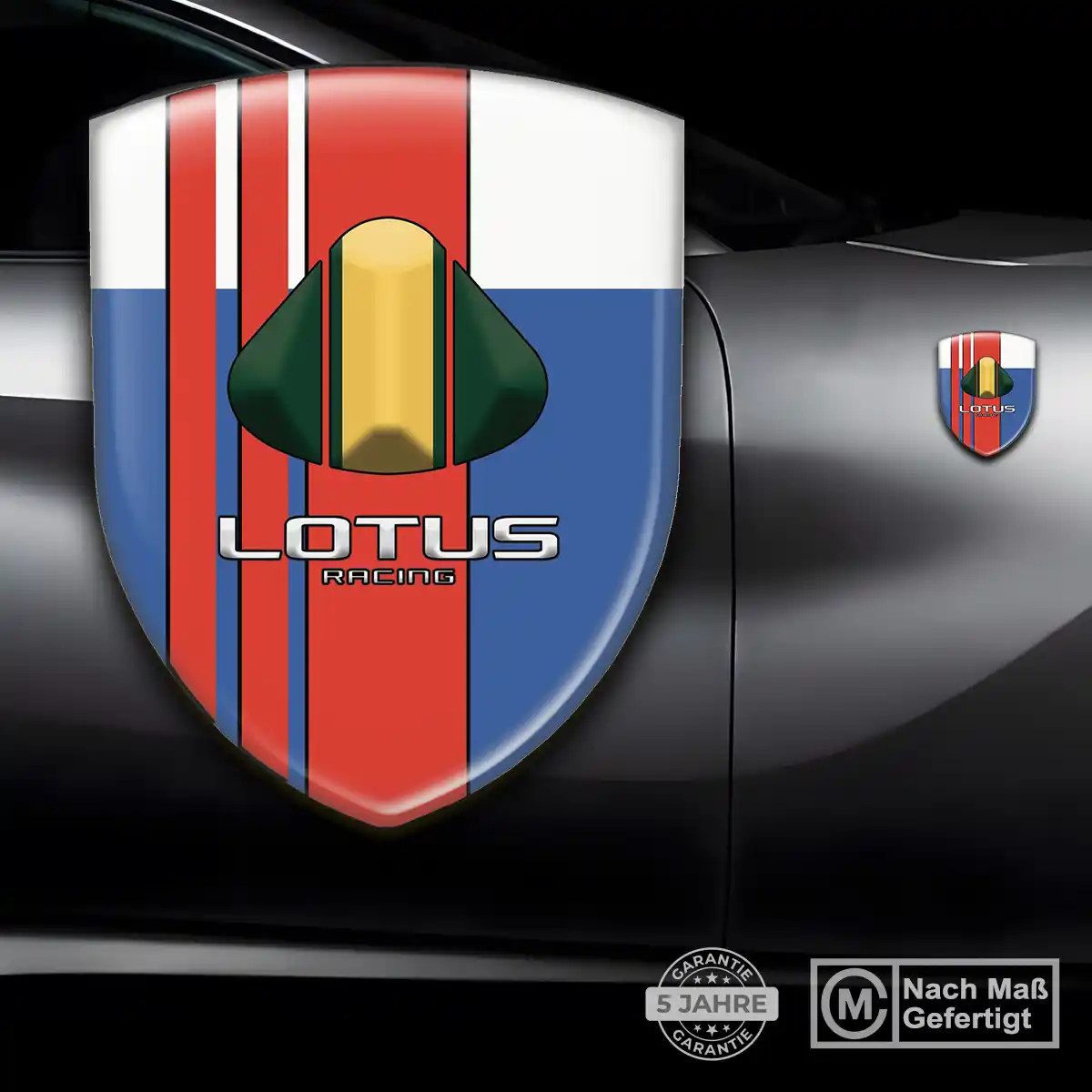 Lotus Aufkleber 3D Gel Embleme Auto Edles Design