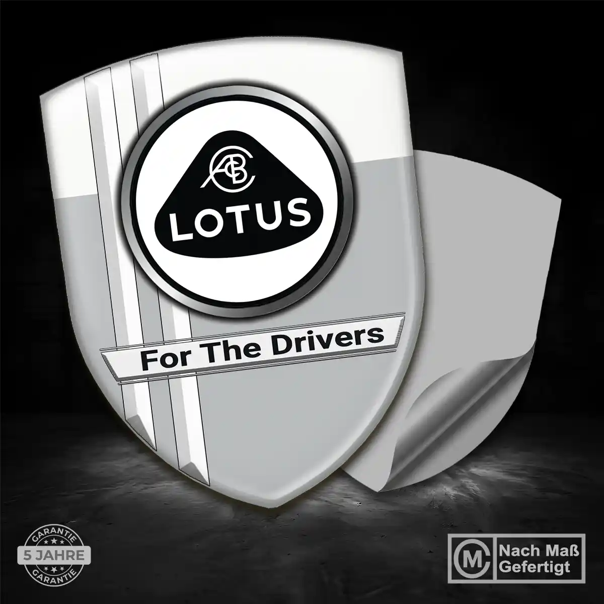 Lotus Aufkleber 3D Gel Embleme Auto Elegantes Design