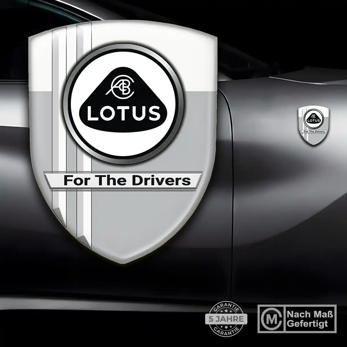 Lotus Aufkleber 3D Gel Embleme Auto Elegantes Design