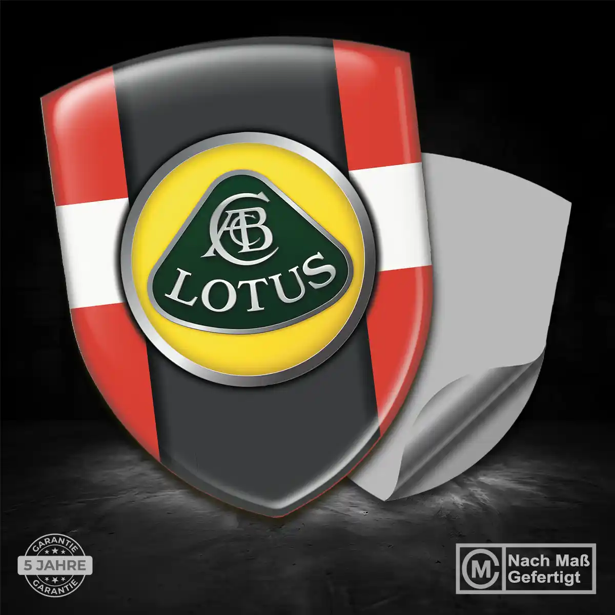 Lotus Aufkleber 3D Gel Embleme Auto Limitierte Auflage