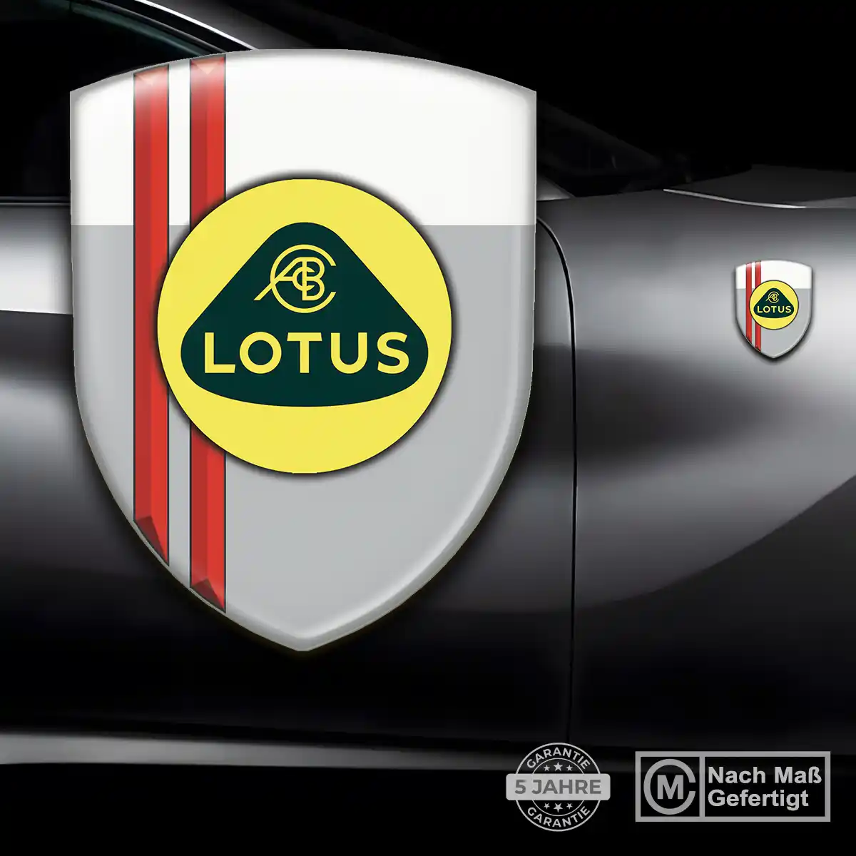 Lotus Aufkleber 3D Gel Embleme Auto Markenedition