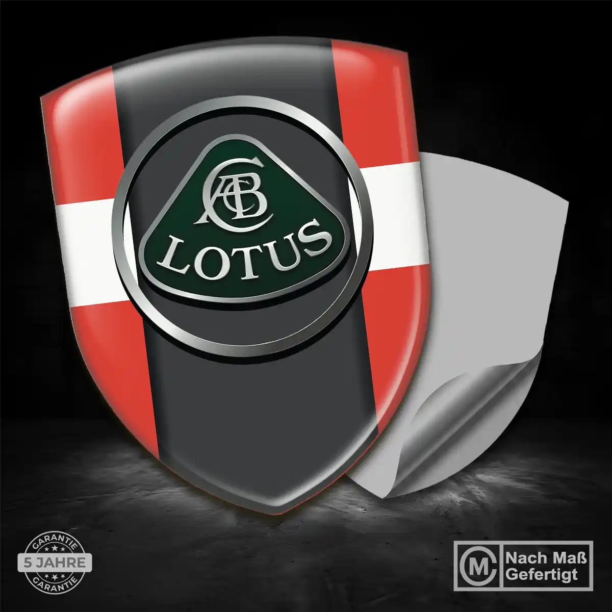 Lotus Aufkleber 3D Gel Embleme Auto Modernes Design