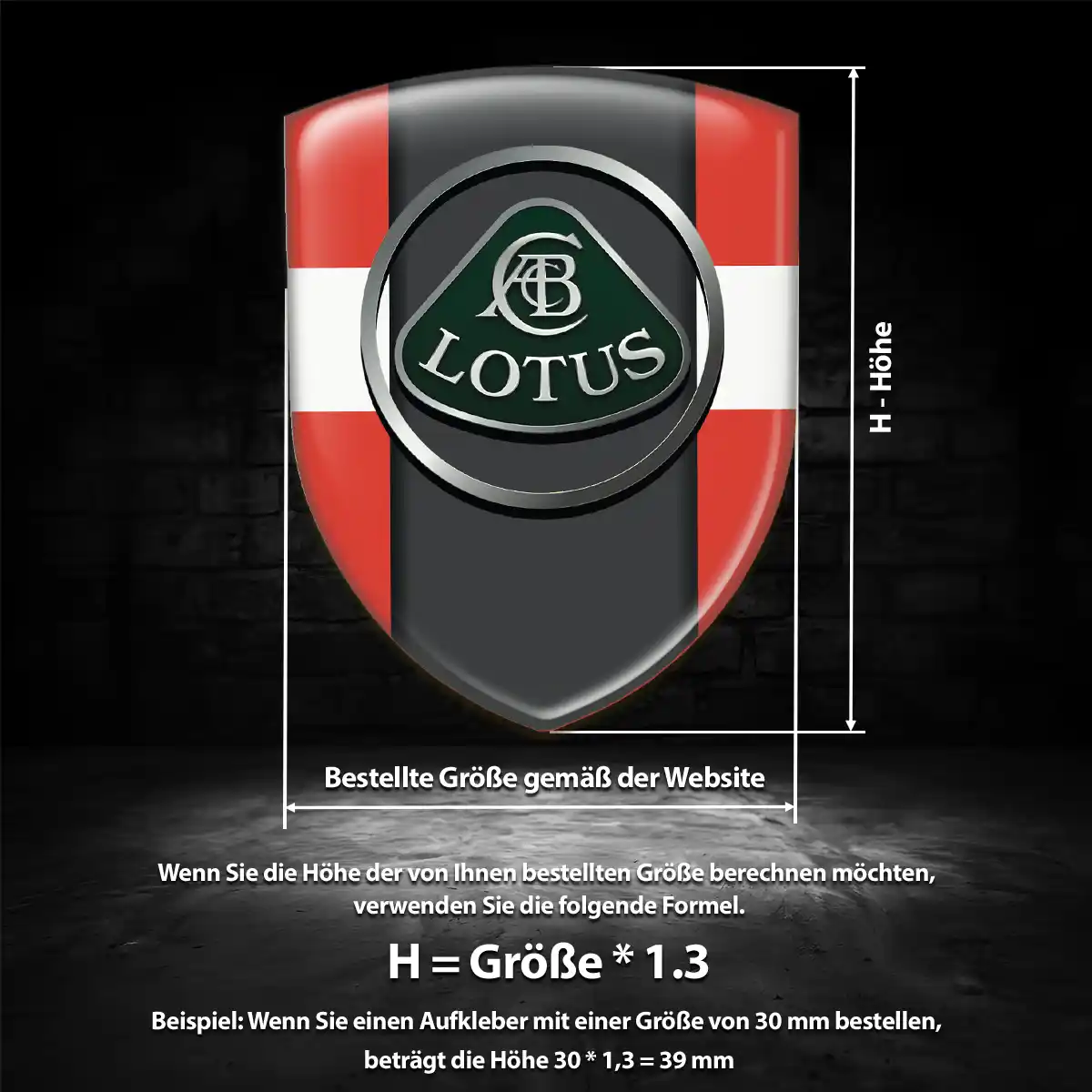 Lotus Aufkleber 3D Gel Embleme Auto Modernes Design