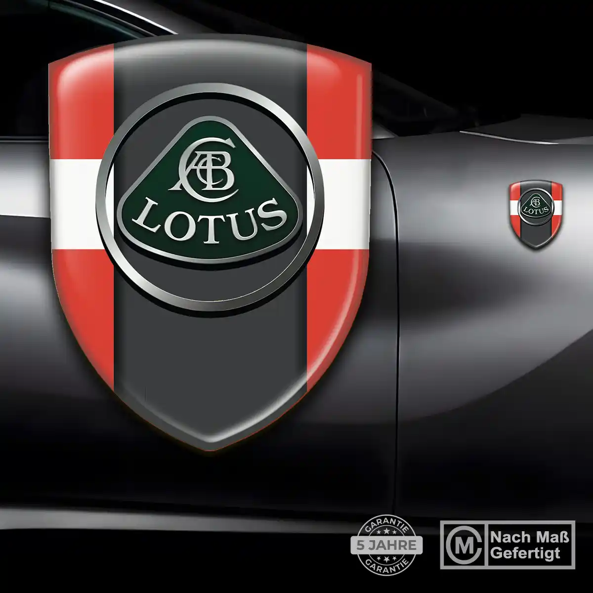 Lotus Aufkleber 3D Gel Embleme Auto Modernes Design