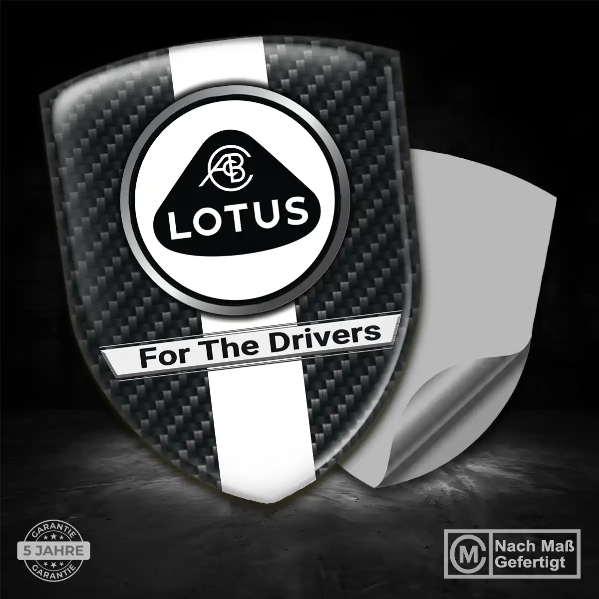 Lotus Aufkleber 3D Gel Embleme Auto Premium-Edition