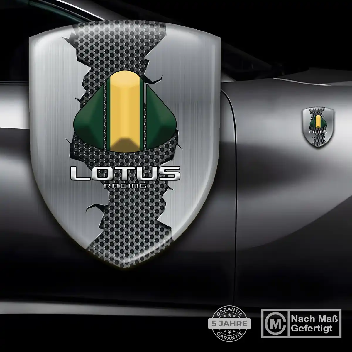 Lotus Aufkleber 3D Gel Embleme Auto Premiumqualität